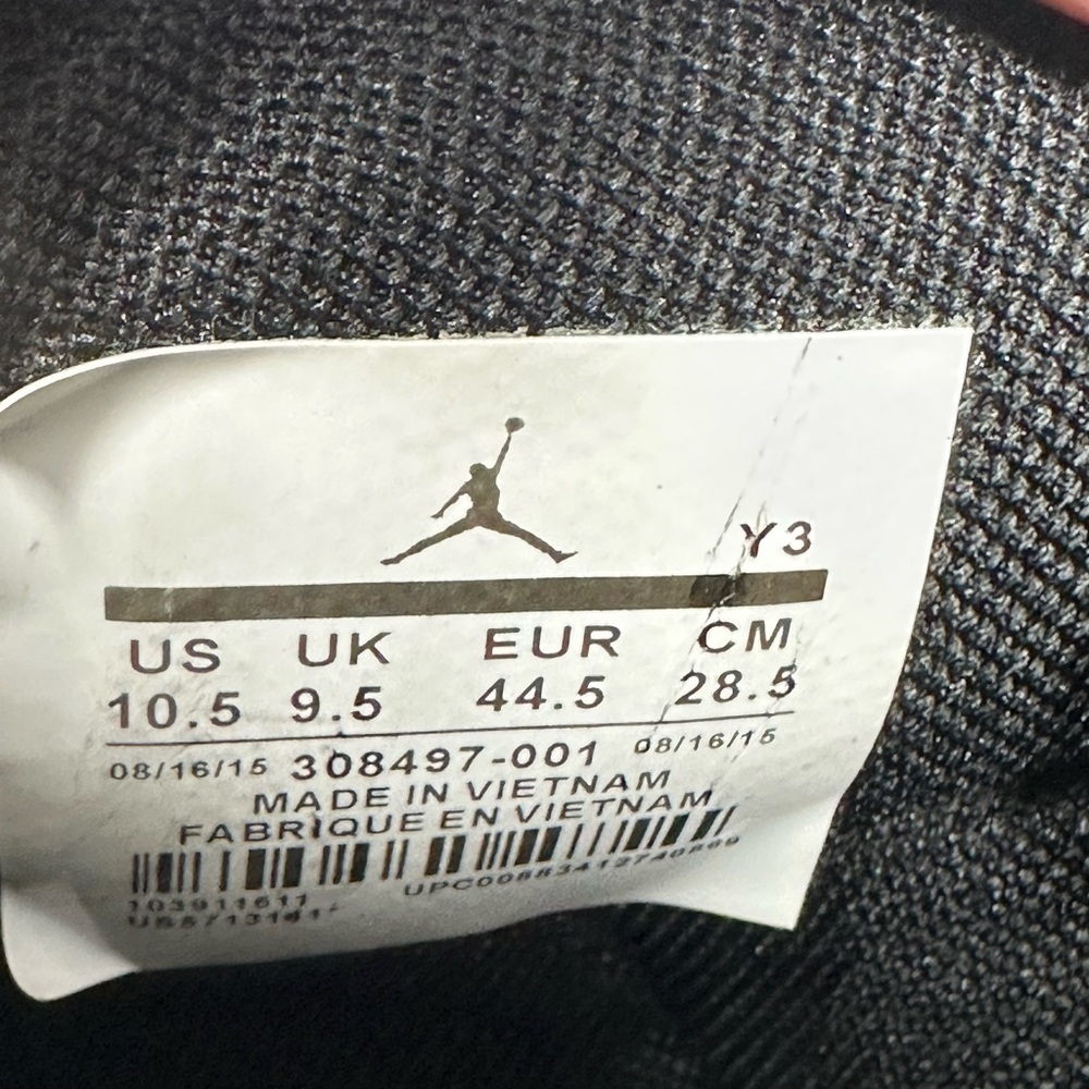 Air Jordan 1 Mid Shoe Black and Green Nike Men's size 10.5 - Picture 15 of 15